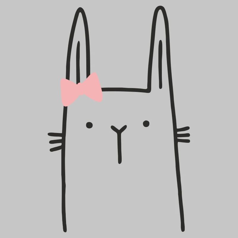 Hase Mädchen Osterhase