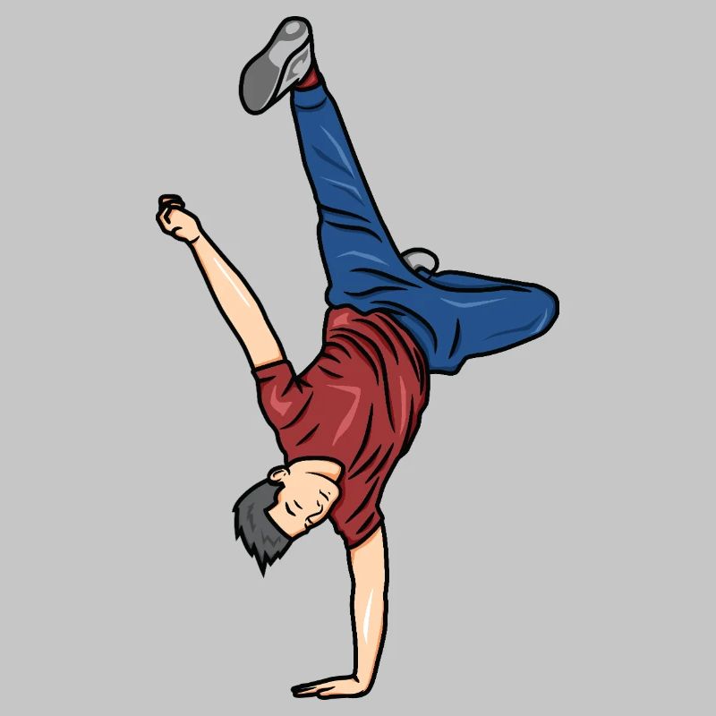B Boy Drawing