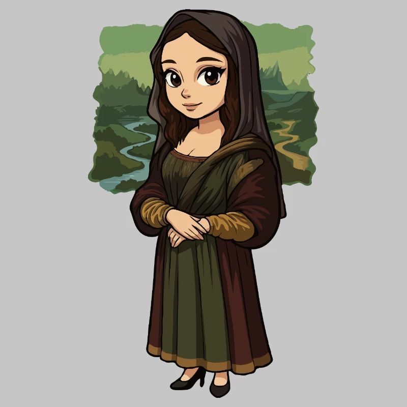Mona-Lisa-Chibi-Stil