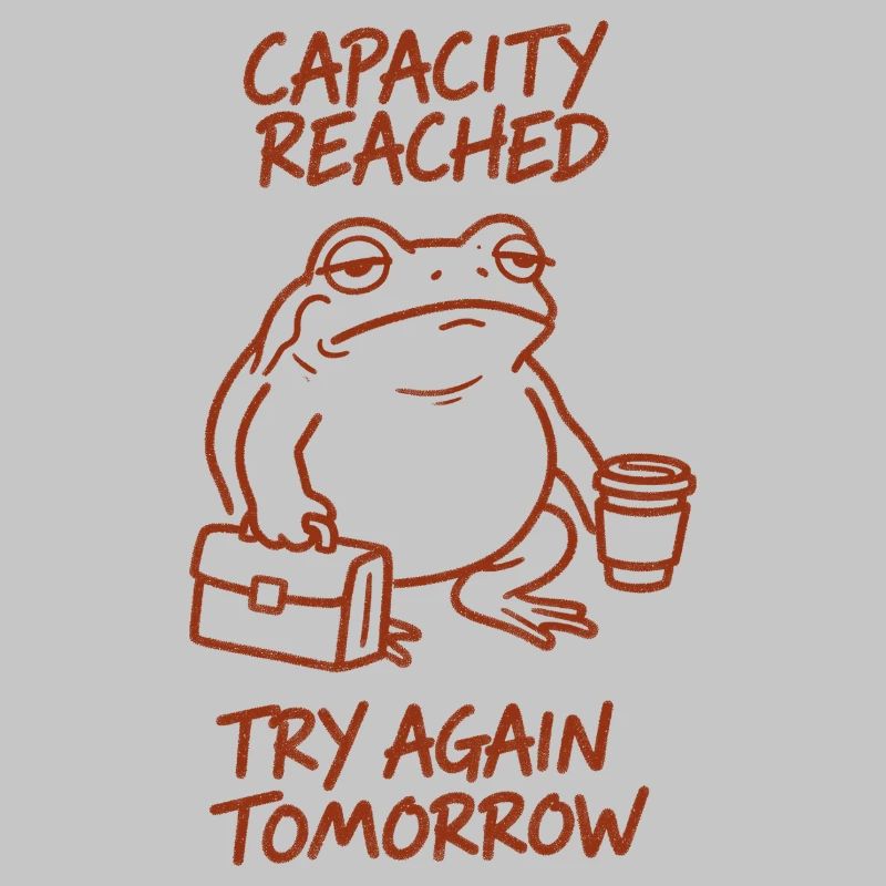 Capacity reached | Tomorrow again