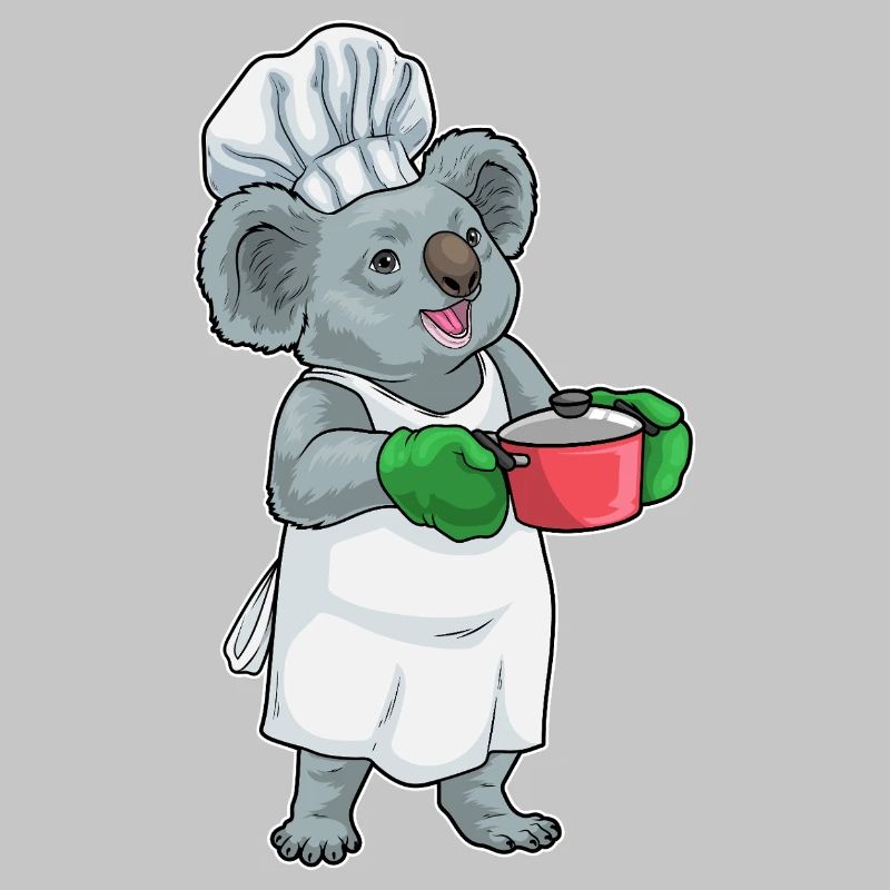 Koala Koch Kochtopf Kochen