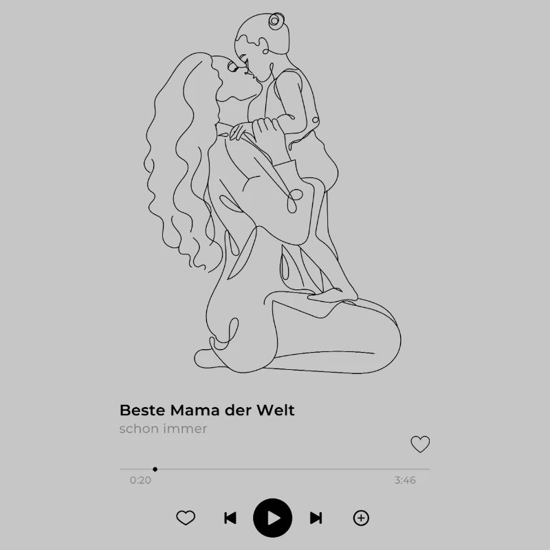 Beste Mama der Welt – Muttertag Geschenk