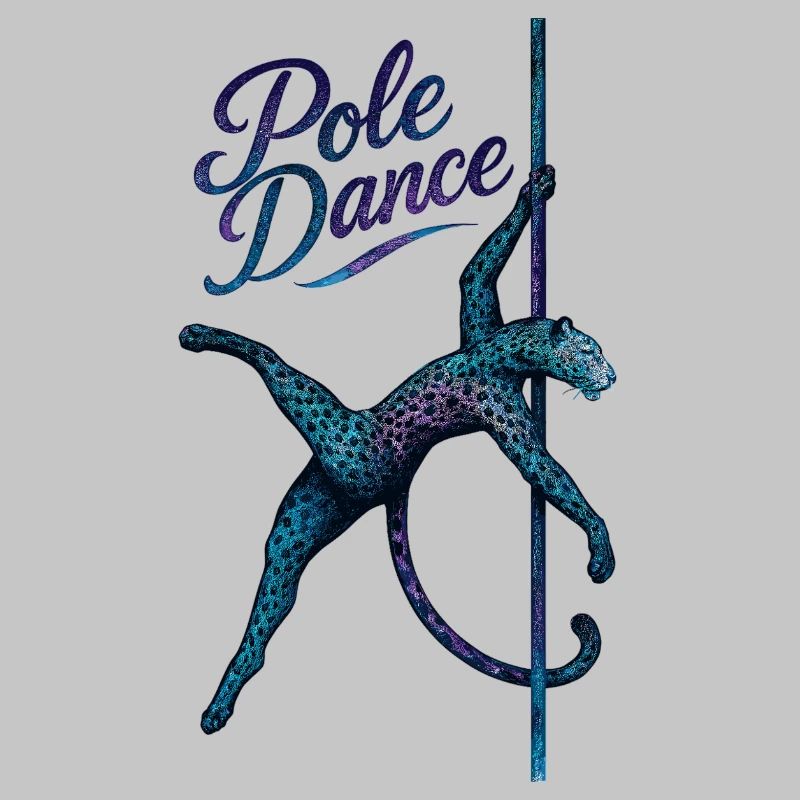 Pole Dance Leopard Pole Dancer Pole Gift