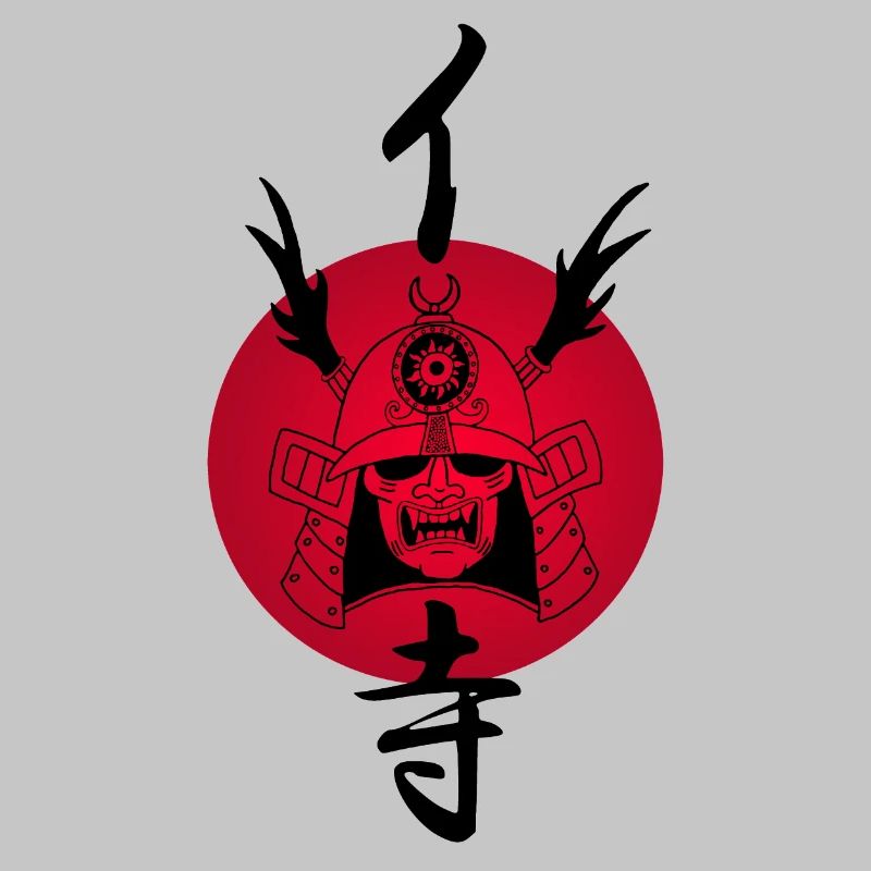 Schwarzer Samurai und Rote Sonne