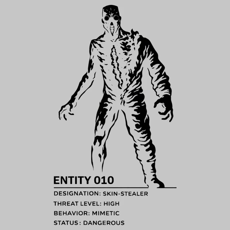 Backrooms Entity 10 black