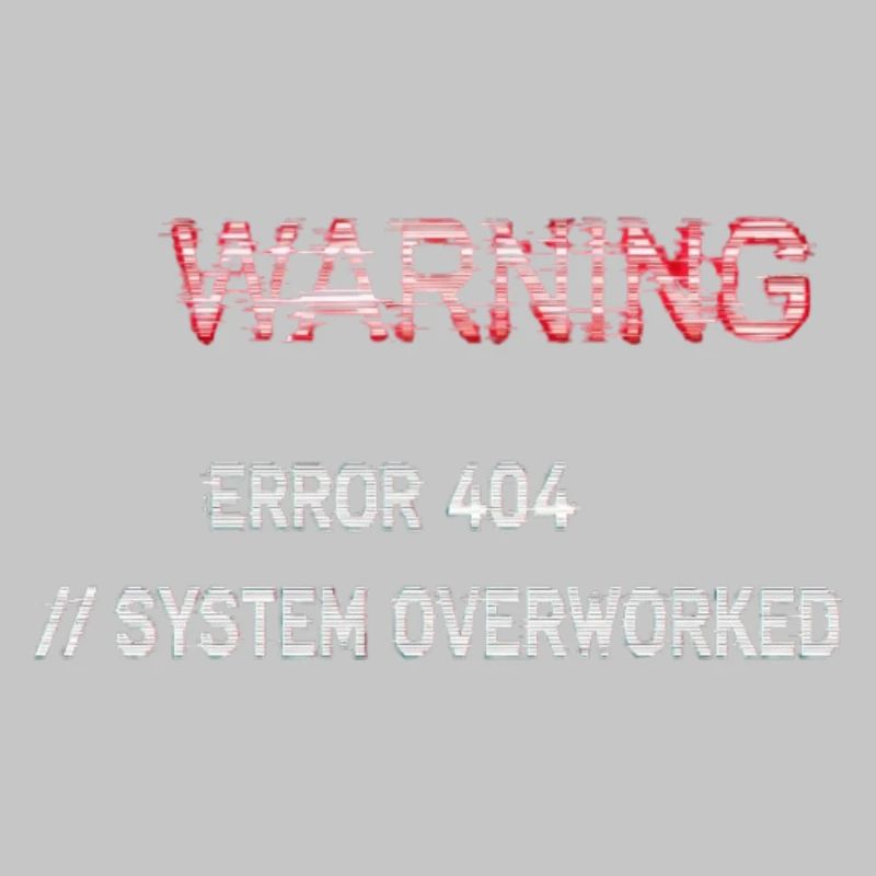 Fehlerwarnung – Systemfehler 404