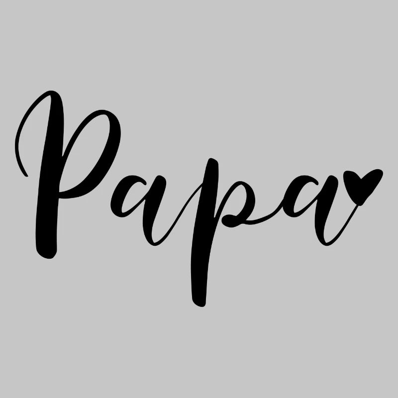 Papa Herz Geschenkidee