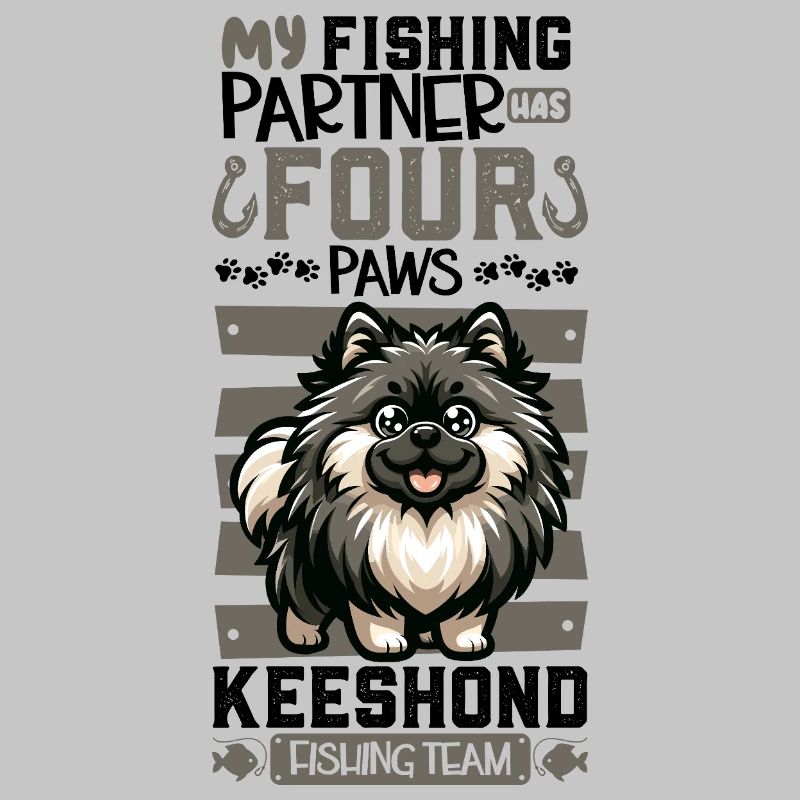 Pêche et Wolfspitz