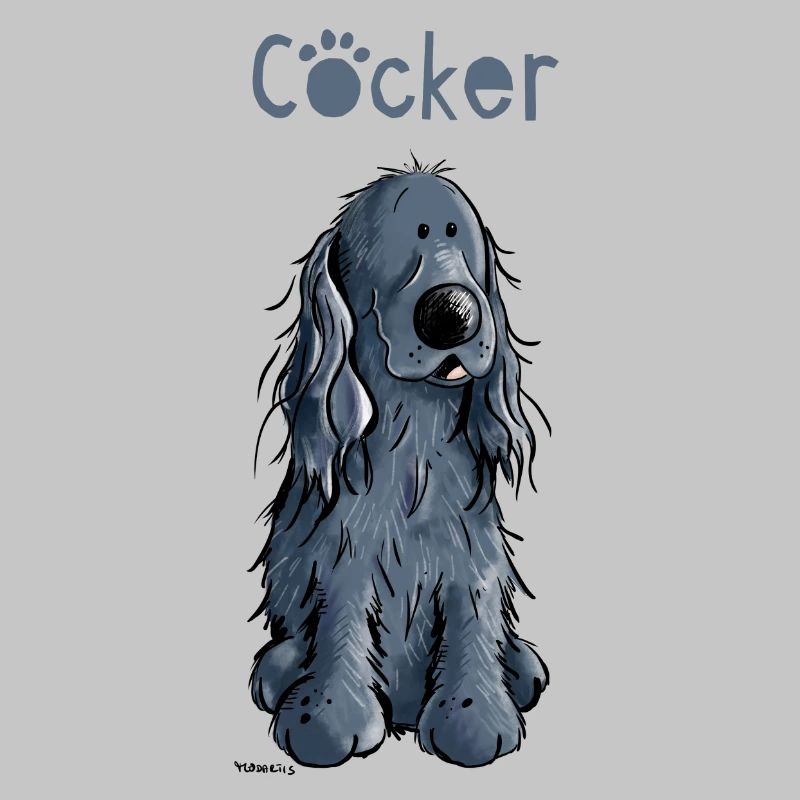 Drôle Cocker Spaniel