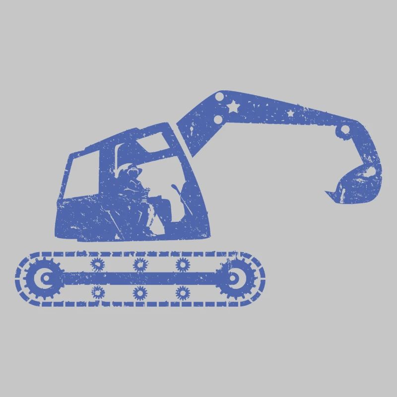 Bagger Baggerfahrer Baugeräteführer