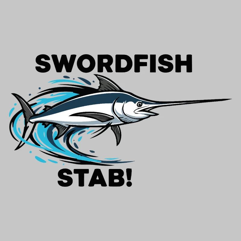 Espadon Stab Épée Mer Swordfish