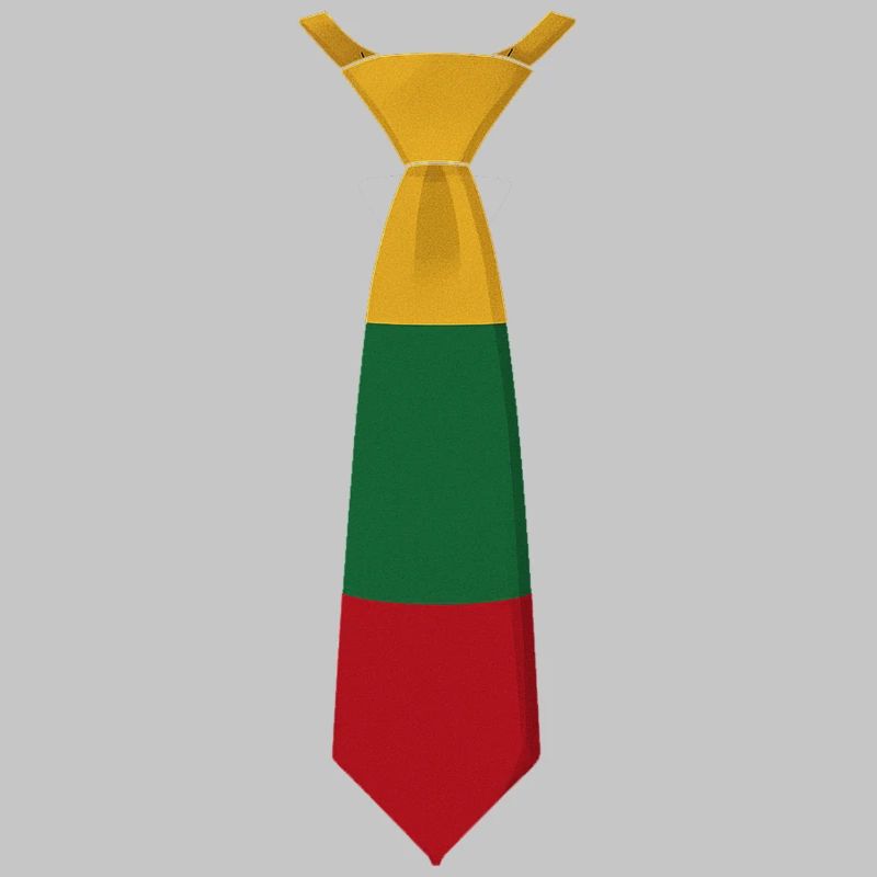 Lithuania Tie – Flaggendesign