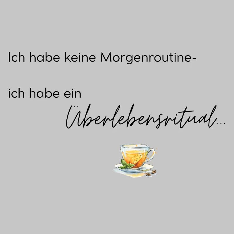LIEBEVOLL Morgenroutine Tee