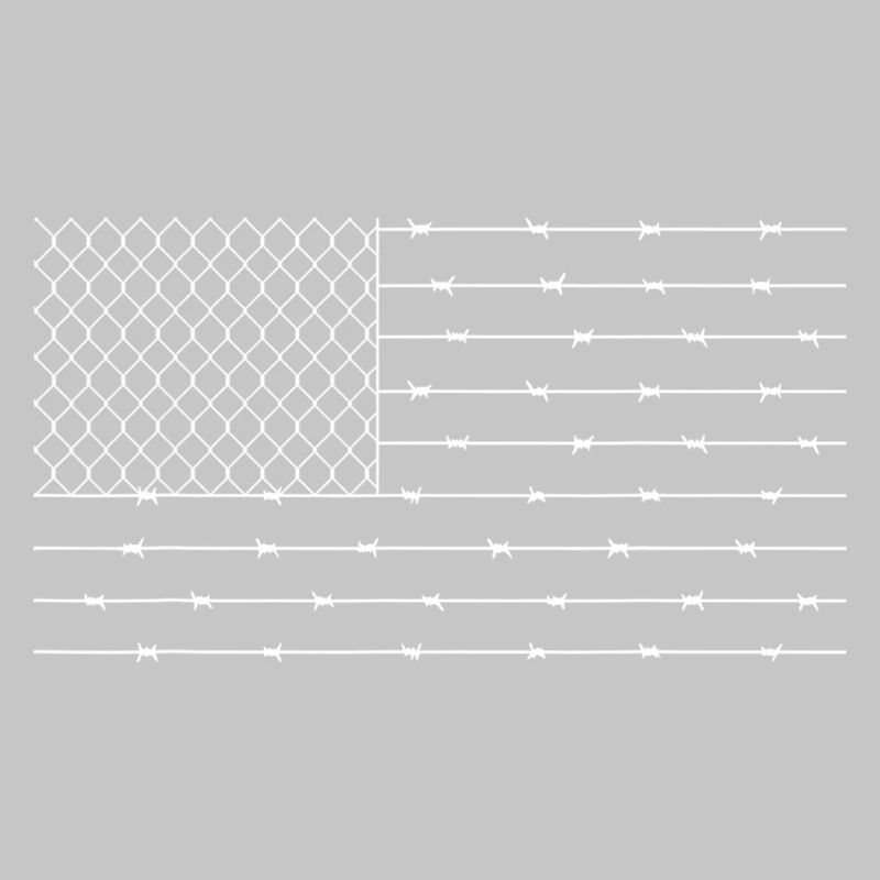 Minimalist Barbed Wire Pattern
