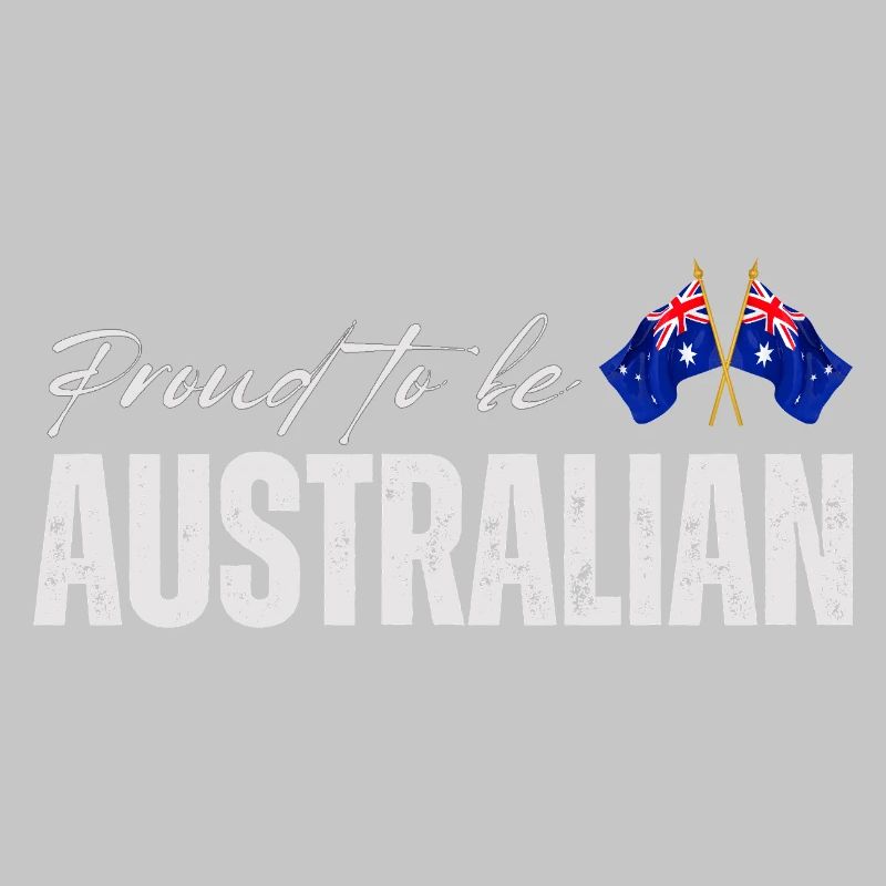 Stolzer Australier, ich liebe Australien