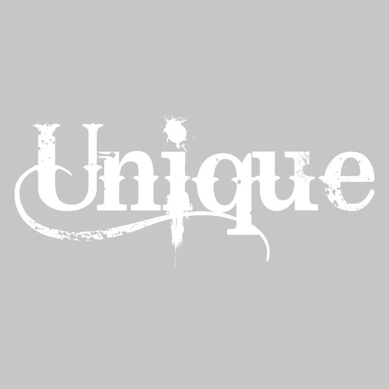 Unique Einzigartig Unikat Selbstwert Einzig Artig