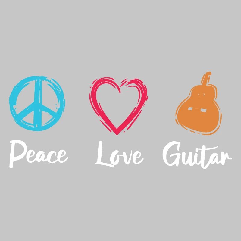 Peace Love Guitar