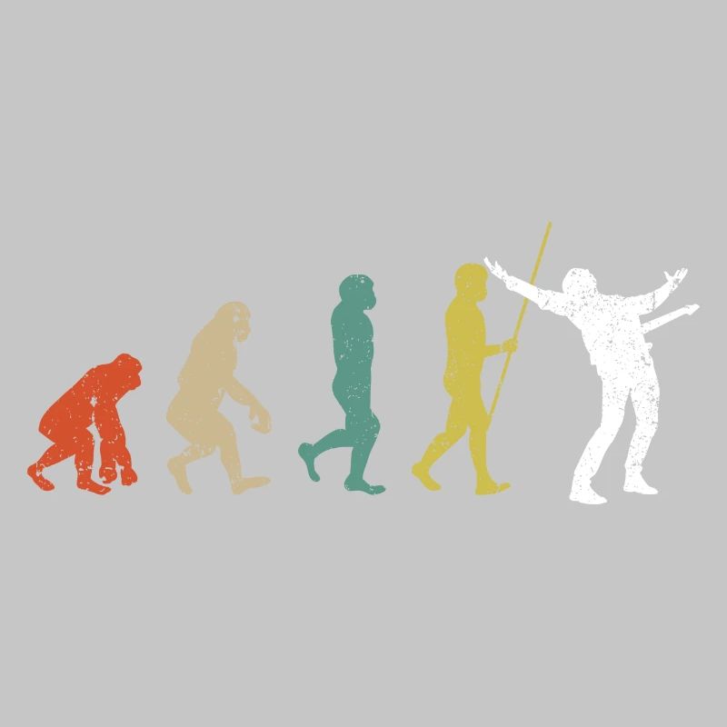 Vintage evolution guitar player