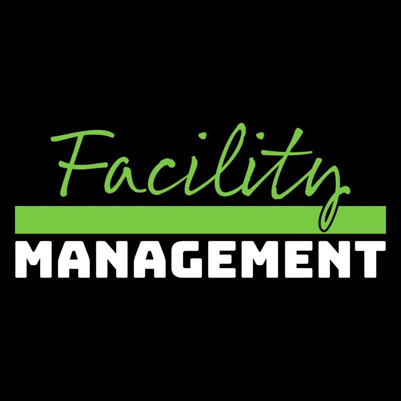 Tshirt Facility Management green weiss
