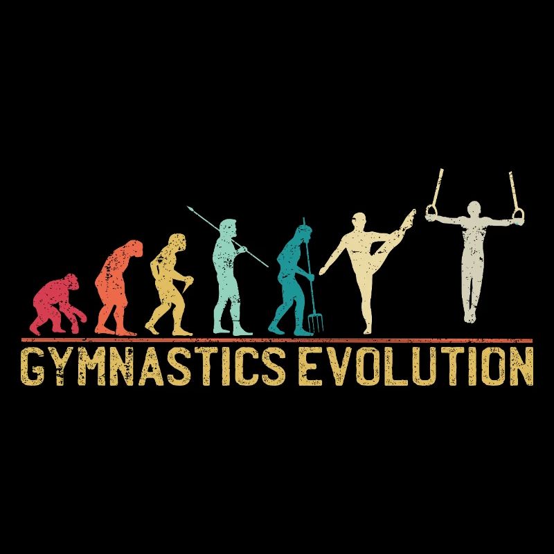 Gymnastics Evolution Graphic Tee