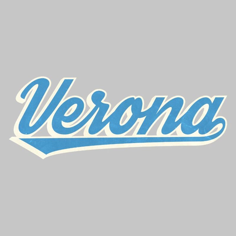 Logo Vérone Blue Script