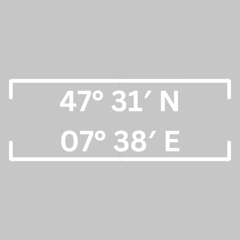 Coordinates Muttenz Minimalist
