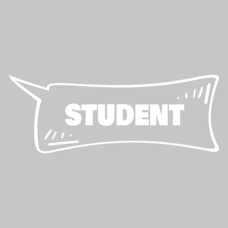 Speech Bubble Student