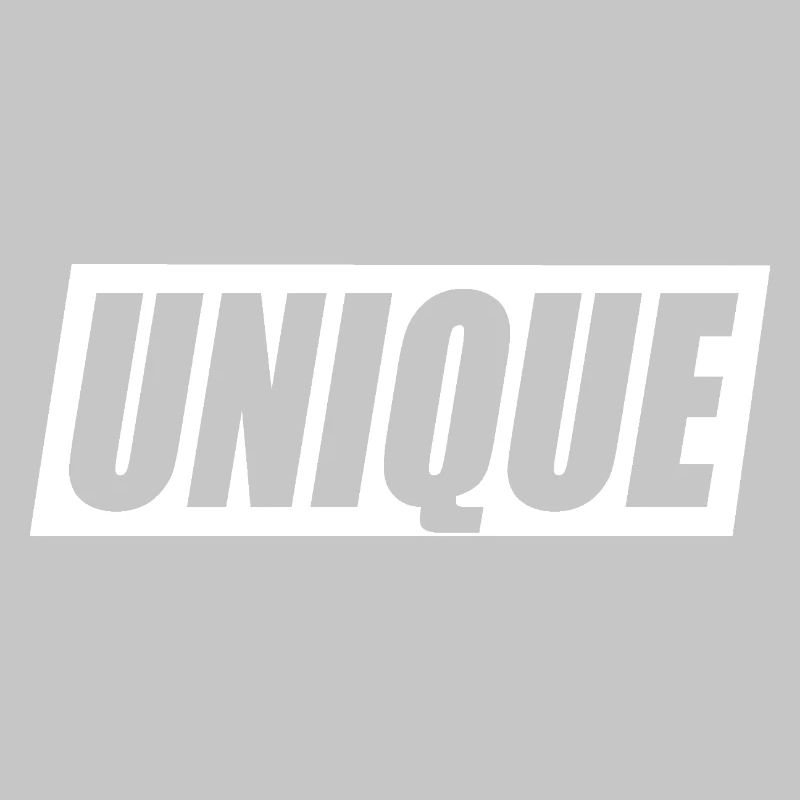 unique unique unique self-worth unique