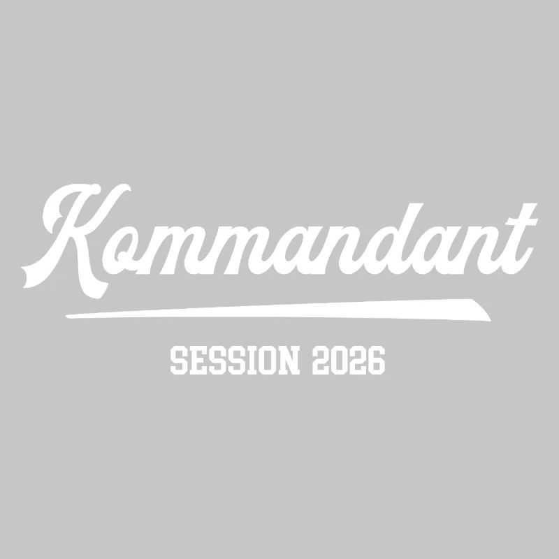 Commandant Carnaval 2026 Carnaval Garde du Prince