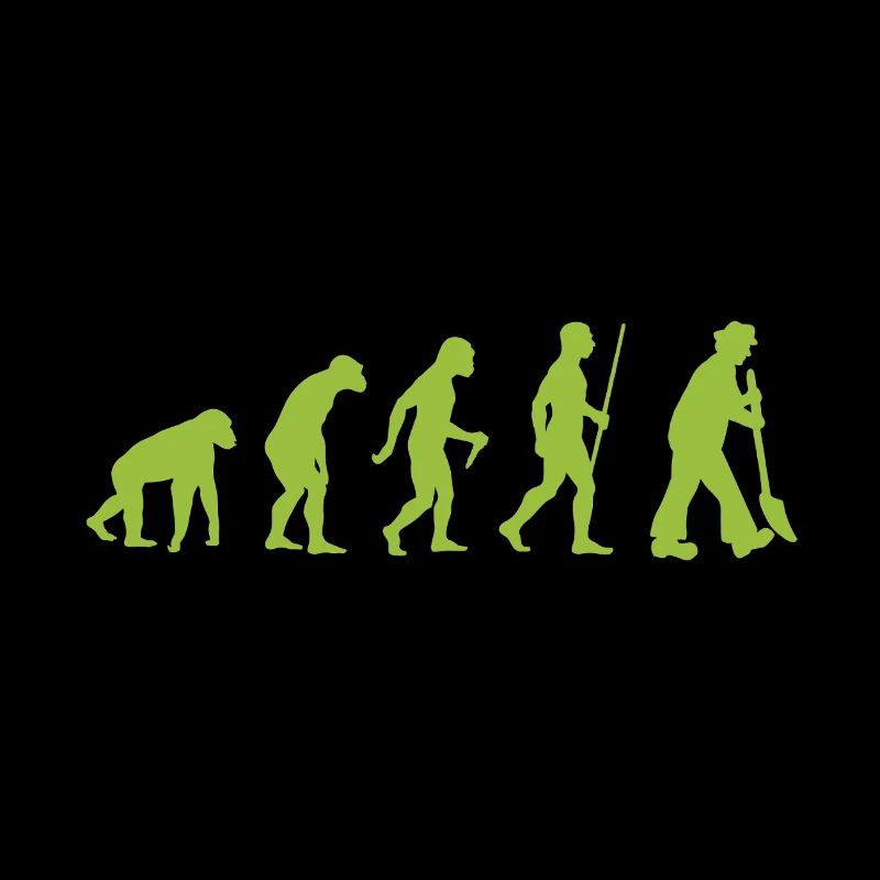 Evolution - vom Urmensch zum Gartenfreund