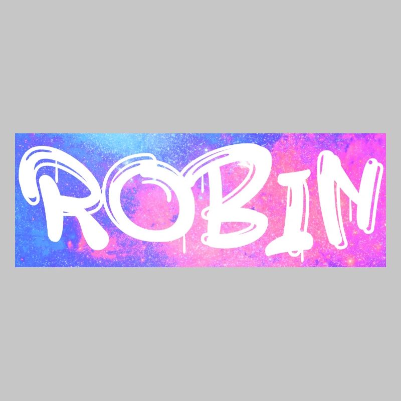 Robin Name Gift Gift Idea Galaxy