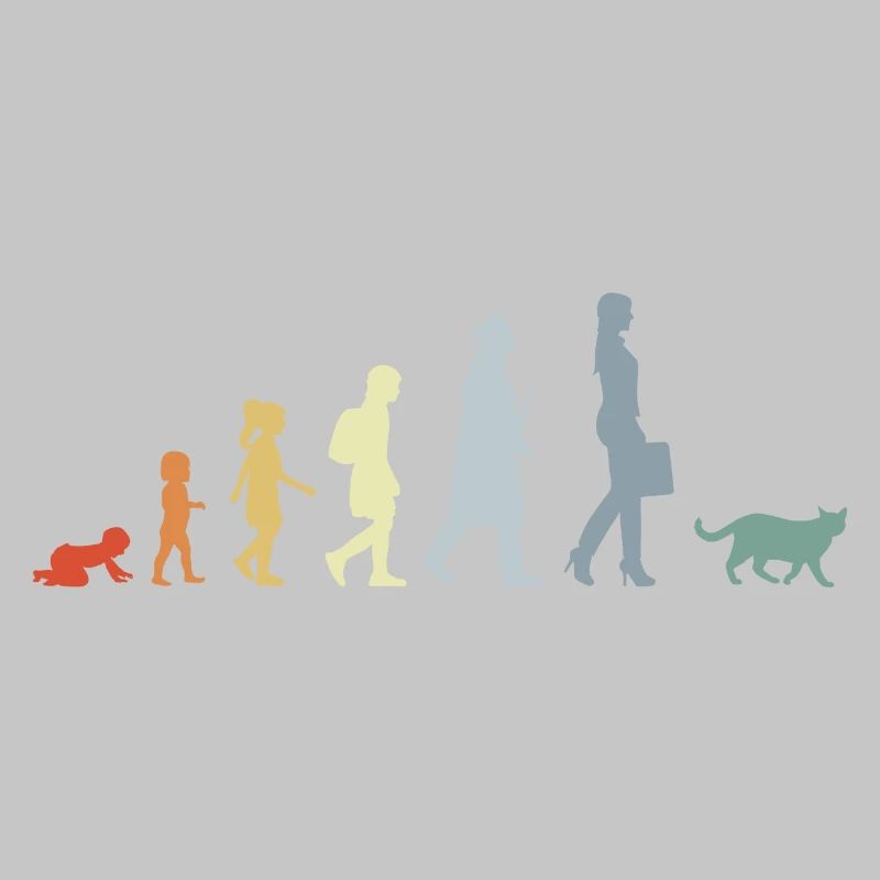 Evolution of a cat lover