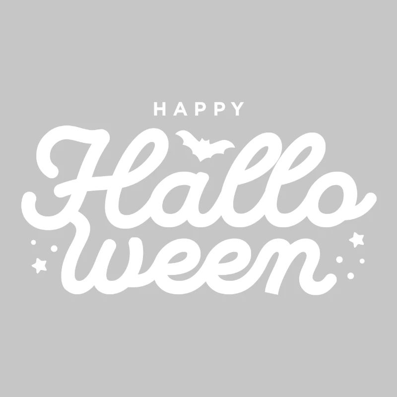 Conception de typographie de chauve-souris festive d’Halloween