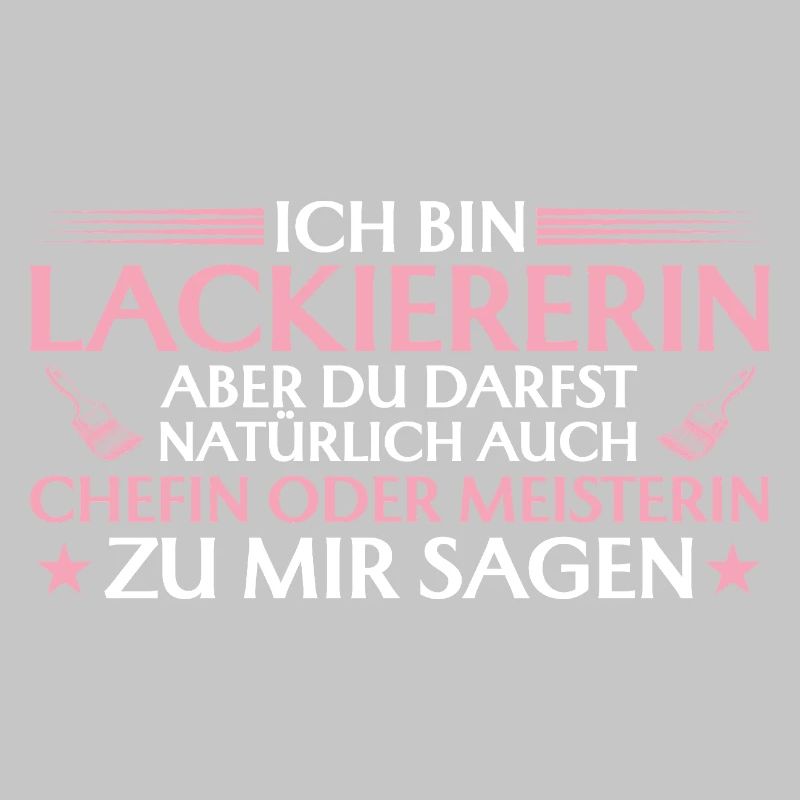Handwerkerin Chefin oder Meisterin - Lackiererin