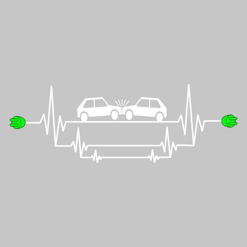 Gefährlicher E-Auto Unfall