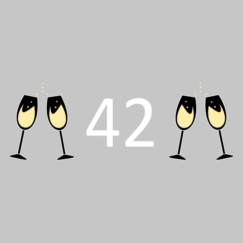 42e anniversaire 42 ans 42 ans numéro 42