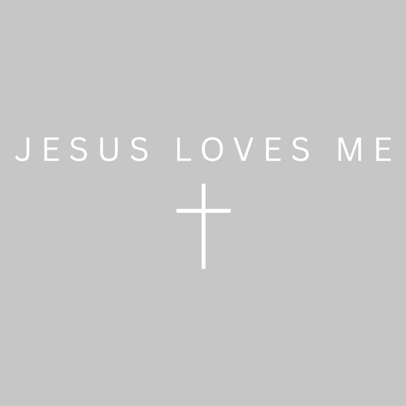 Conception de croix de Jésus m’aime