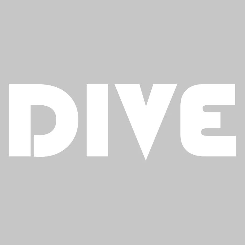 dive diver freediving diver dive icon logo