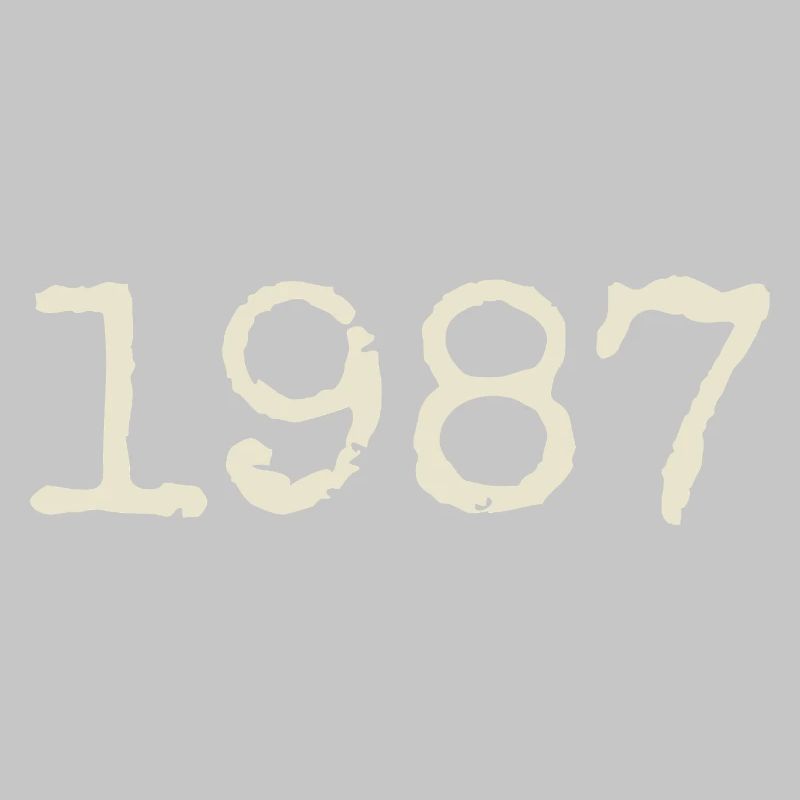 Geburtstagsgeschenk 1987 – Großartig seit 1987
