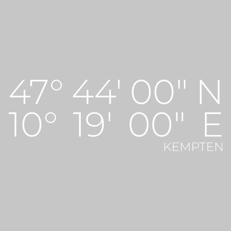 Coordinates Kempten