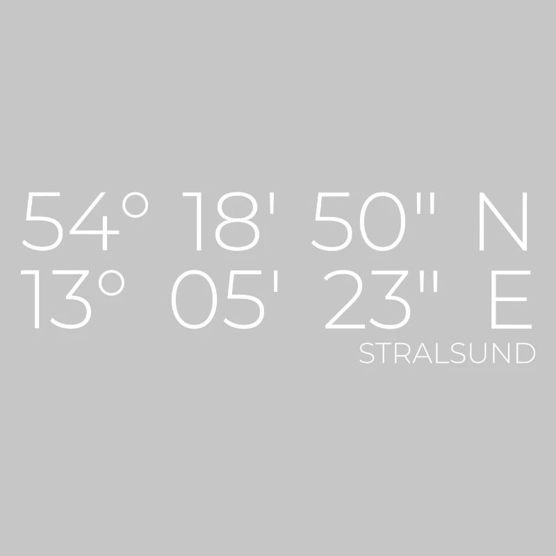 coordinates Stralsund