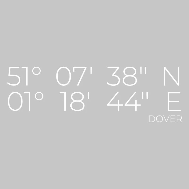 Coordinates Dover Engand