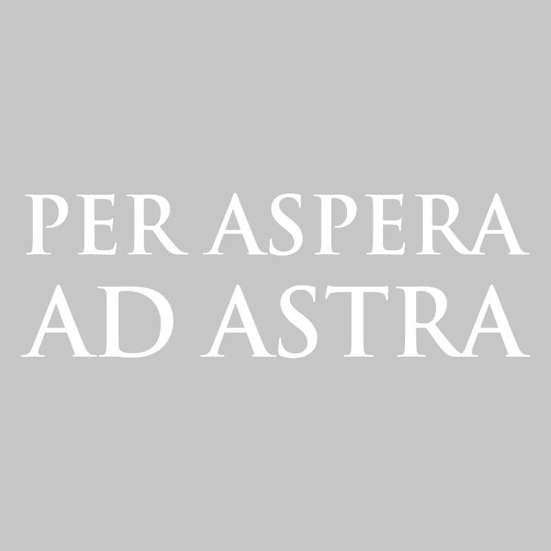 Conception typographique selon Aspera Ad Astra