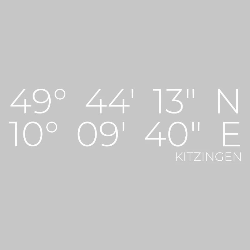 Coordinates Kitzingen