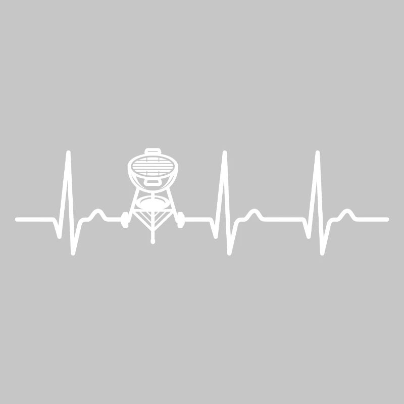 ECG curve - heart curve - pulse - grilling