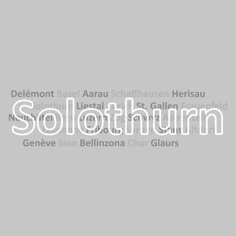 Schweizer Städte Solothurn