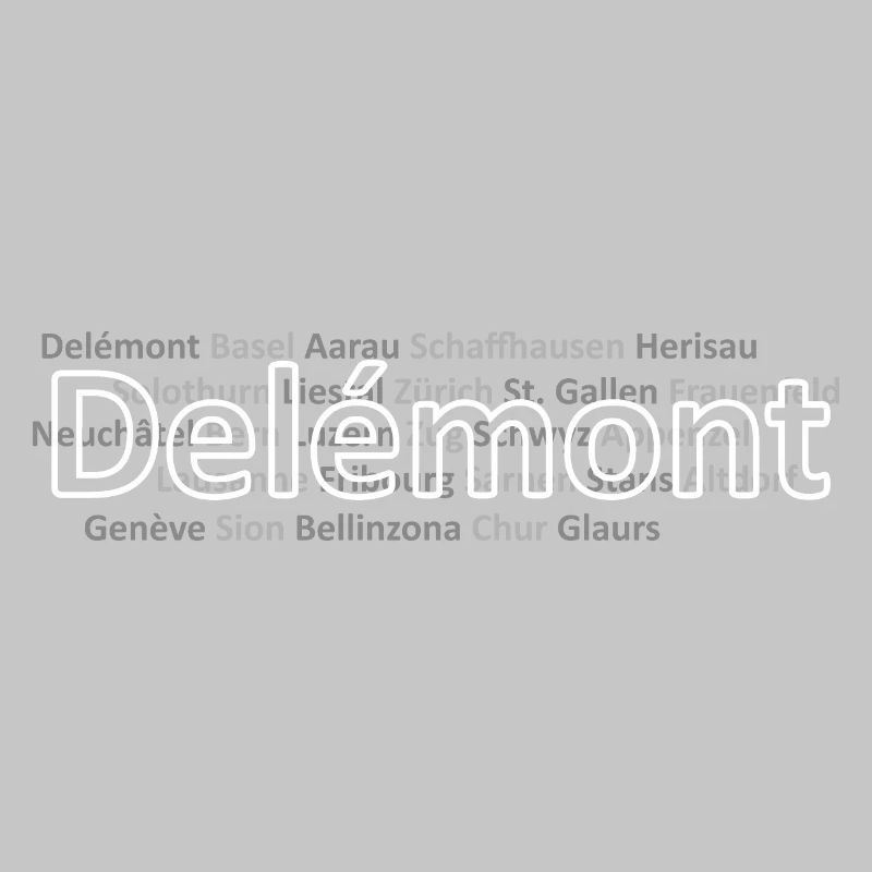 Schweizer Städte Delemont