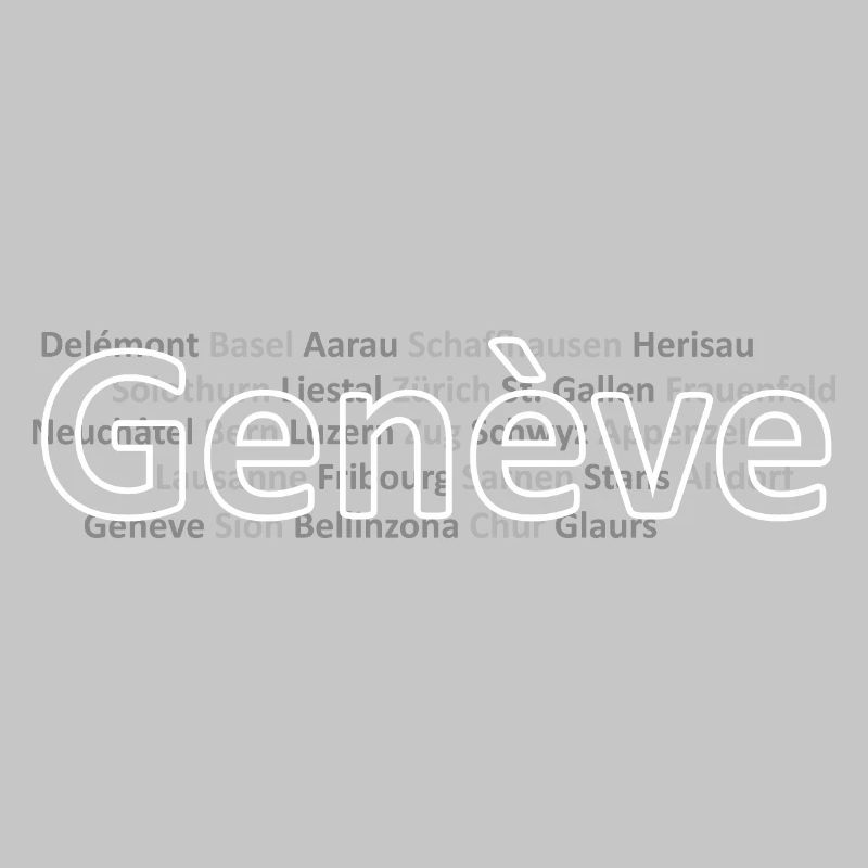 Schweizer Städte Genève