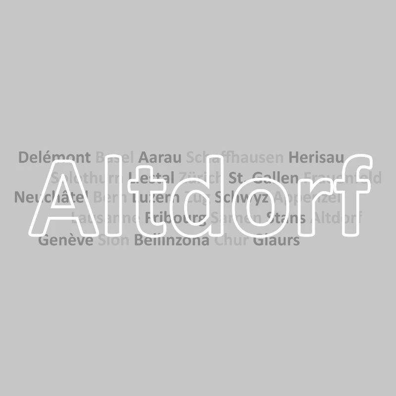 Schweizer Städte Altdorf