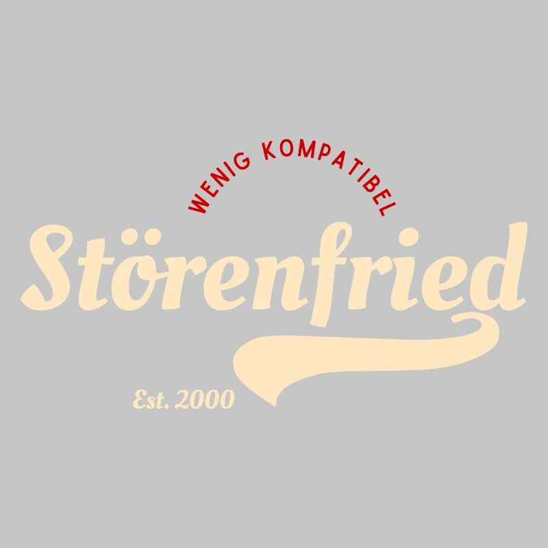 Störenfried Vintage Script Logo